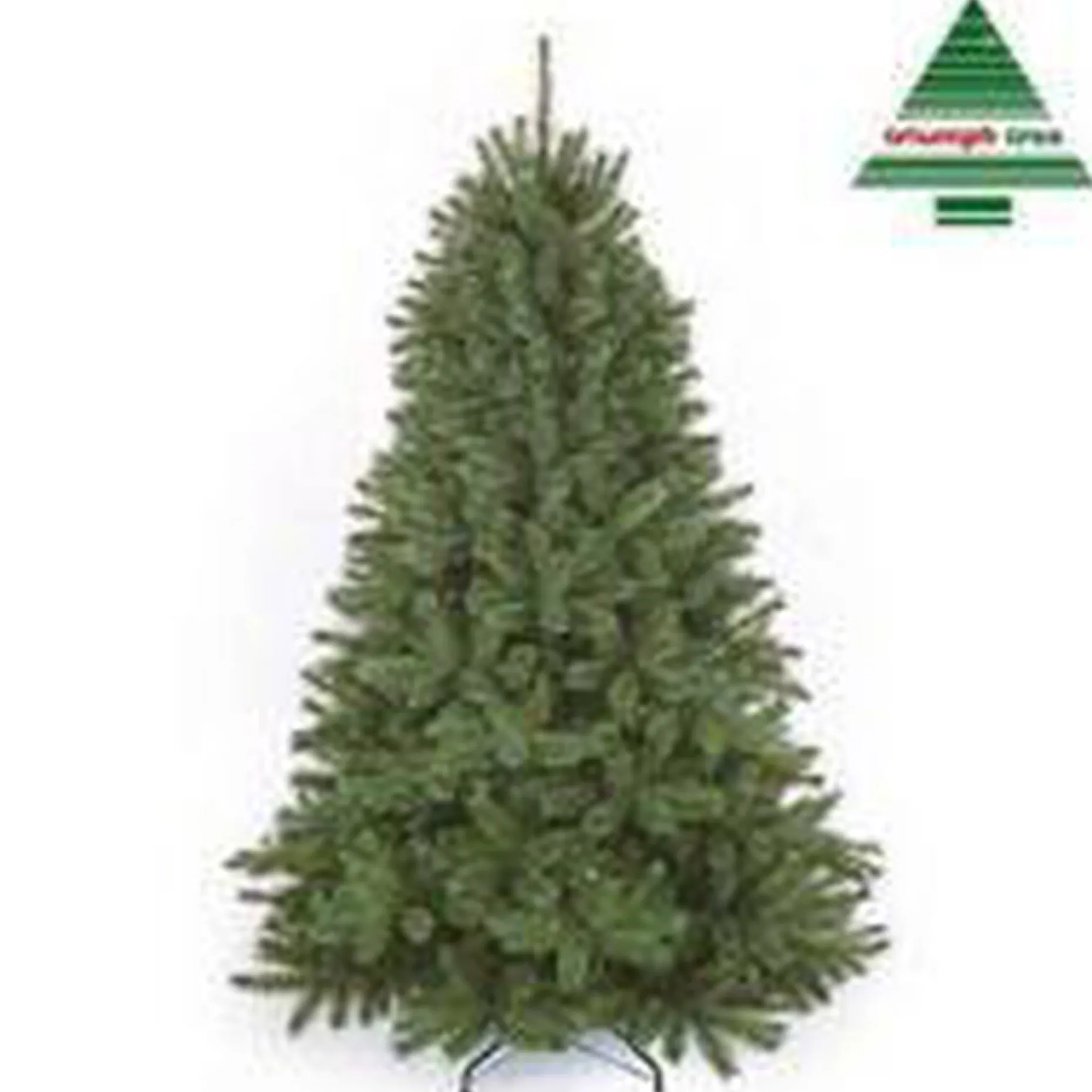 Triumph Tree Kunstkerstbomen^ Forest Frosted Kunstkerstboom - H120 X O99 Cm - Groen