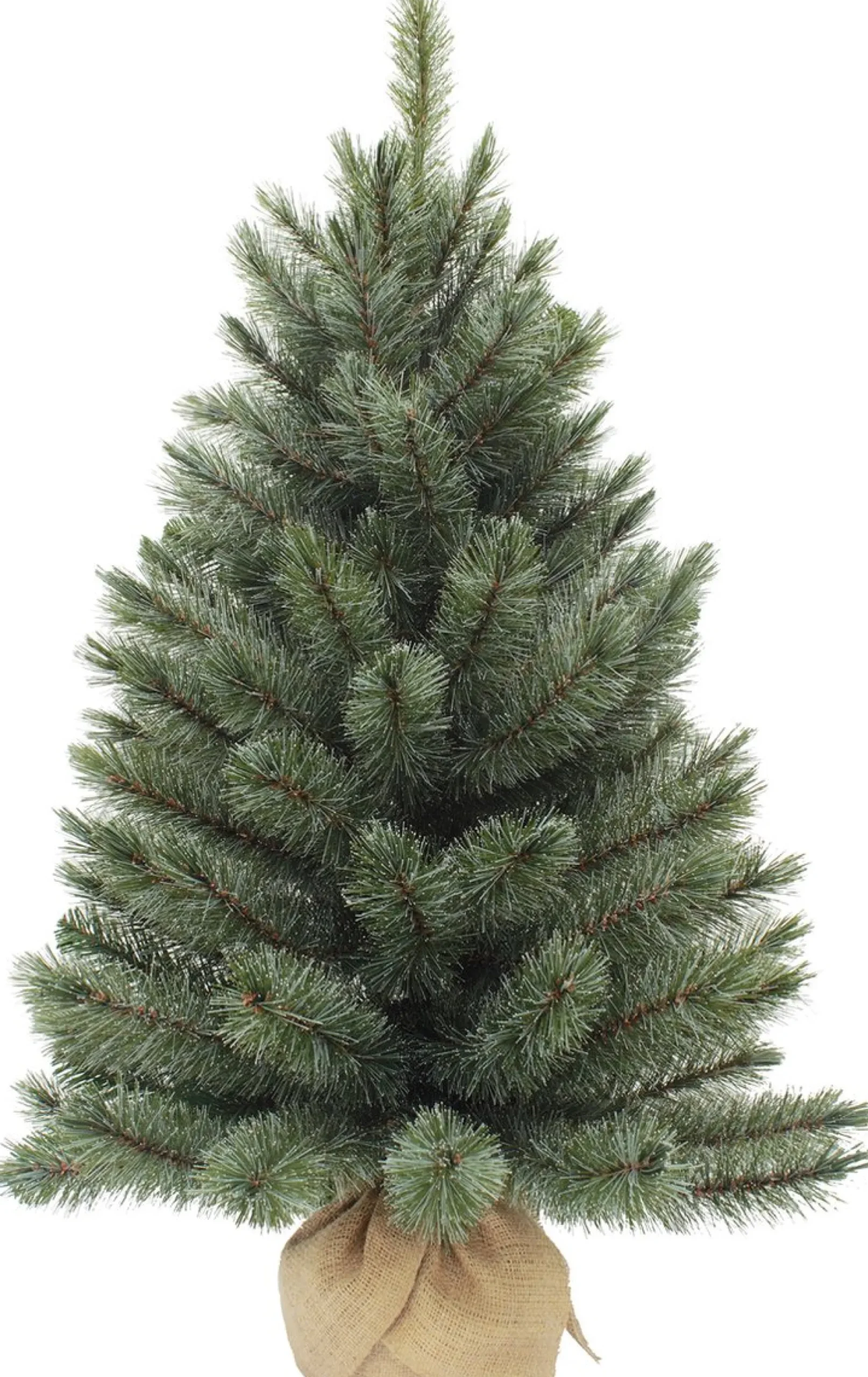 Triumph Tree Kunstkerstbomen^ - Forest Frosted Pine Christmas Tree Burlap/Potted Frosted, Newgrowth Blue - H90Xd61Cm