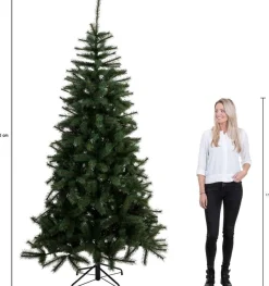 Triumph Tree Kunstkerstbomen^ - Forest Frosted Pine Kerstboom Groen - H305Xd188Cm