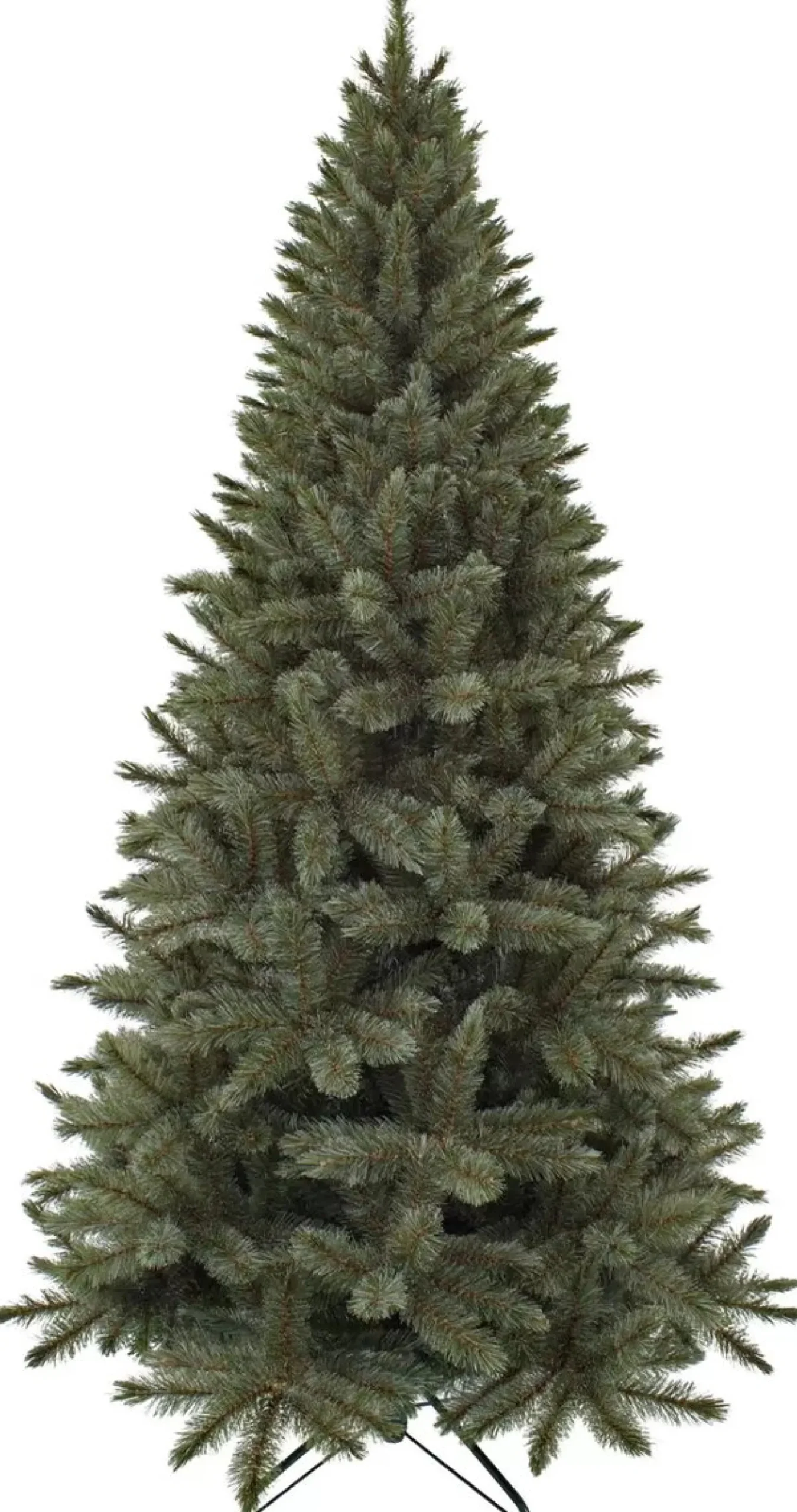 Triumph Tree Kunstkerstbomen^ Forest Frosted Slim Kunstkerstboom - H185Cm - Blauw