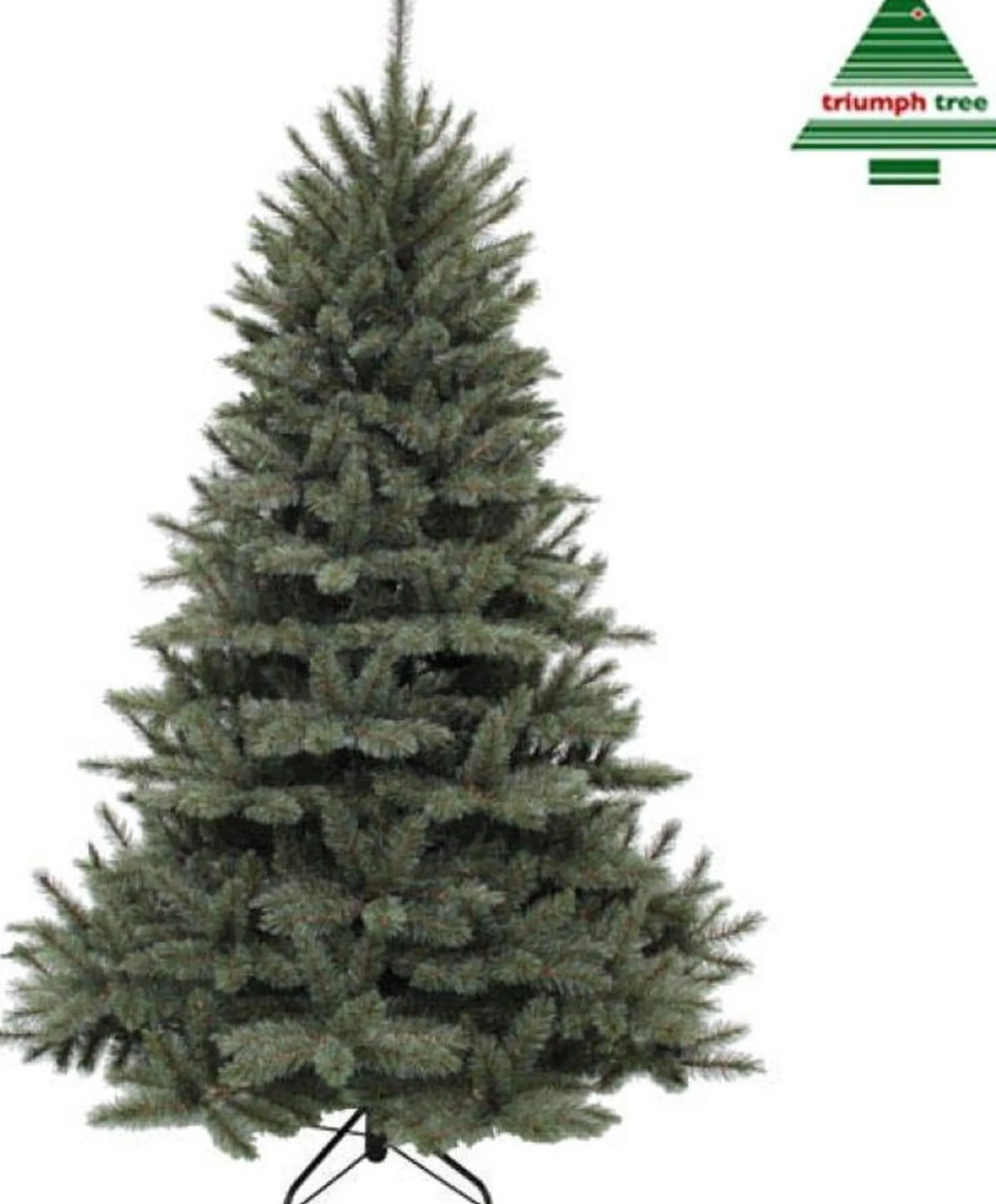 Triumph Tree Kunstkerstbomen^ - Kerstboom Forest Frosted H185D130 Newgrowth Blue Tips 942