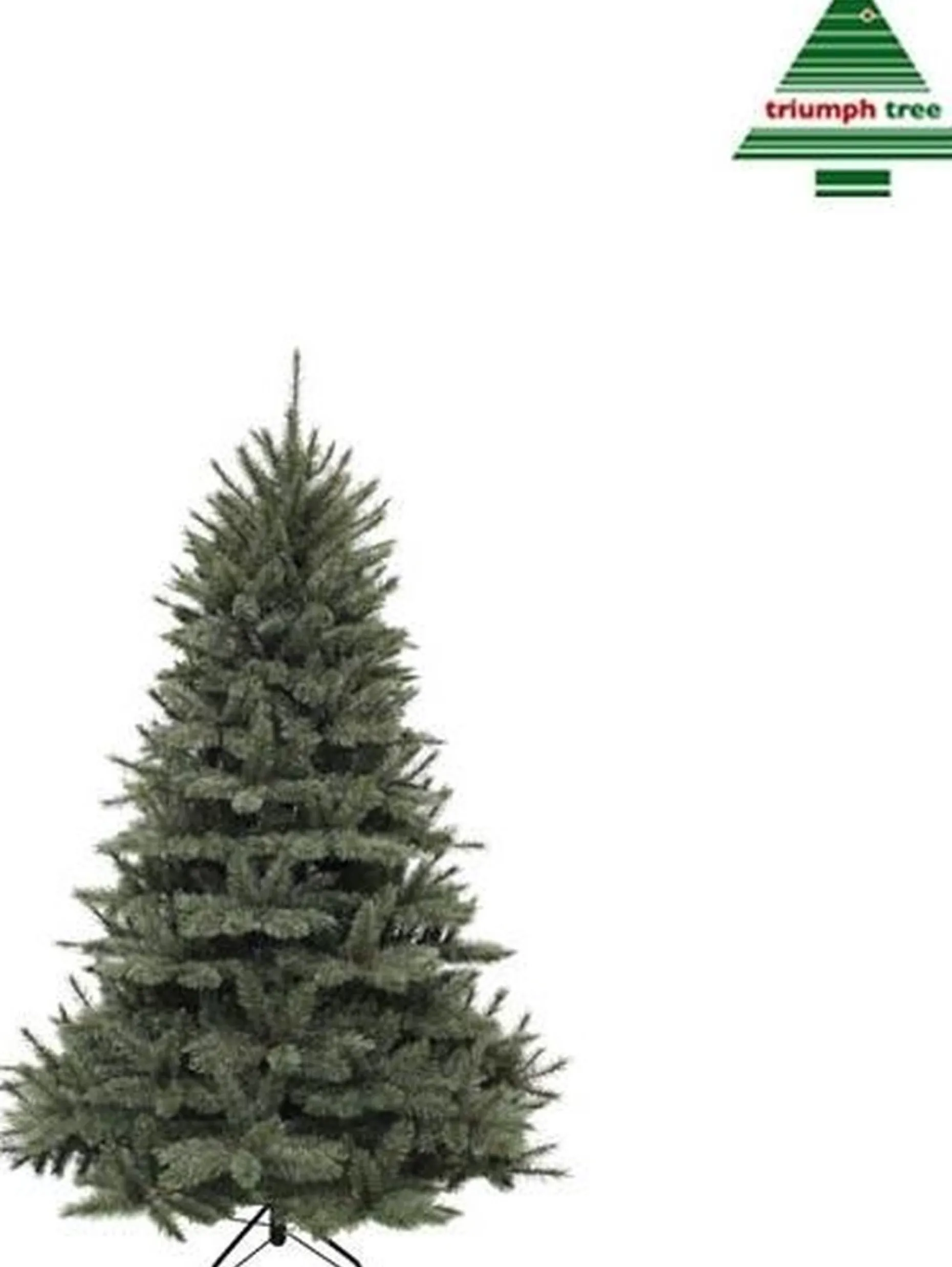 Triumph Tree Kunstkerstbomen^ - Kerstboom Forest Frosted H185D130 Newgrowth Blue Tips 942