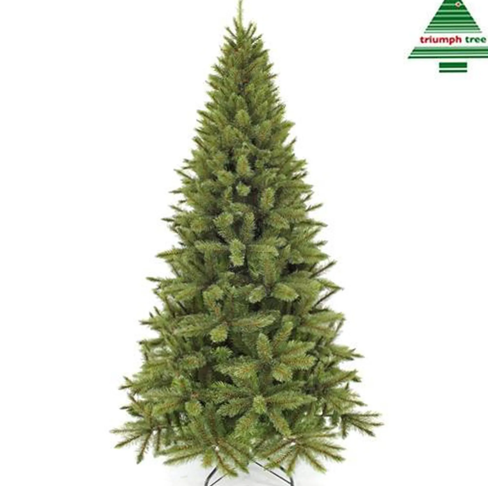 Triumph Tree Kunstkerstbomen^ - Kunstkerstboom - Forest Frosted Slim - Groen - 230Cm 230 Cm