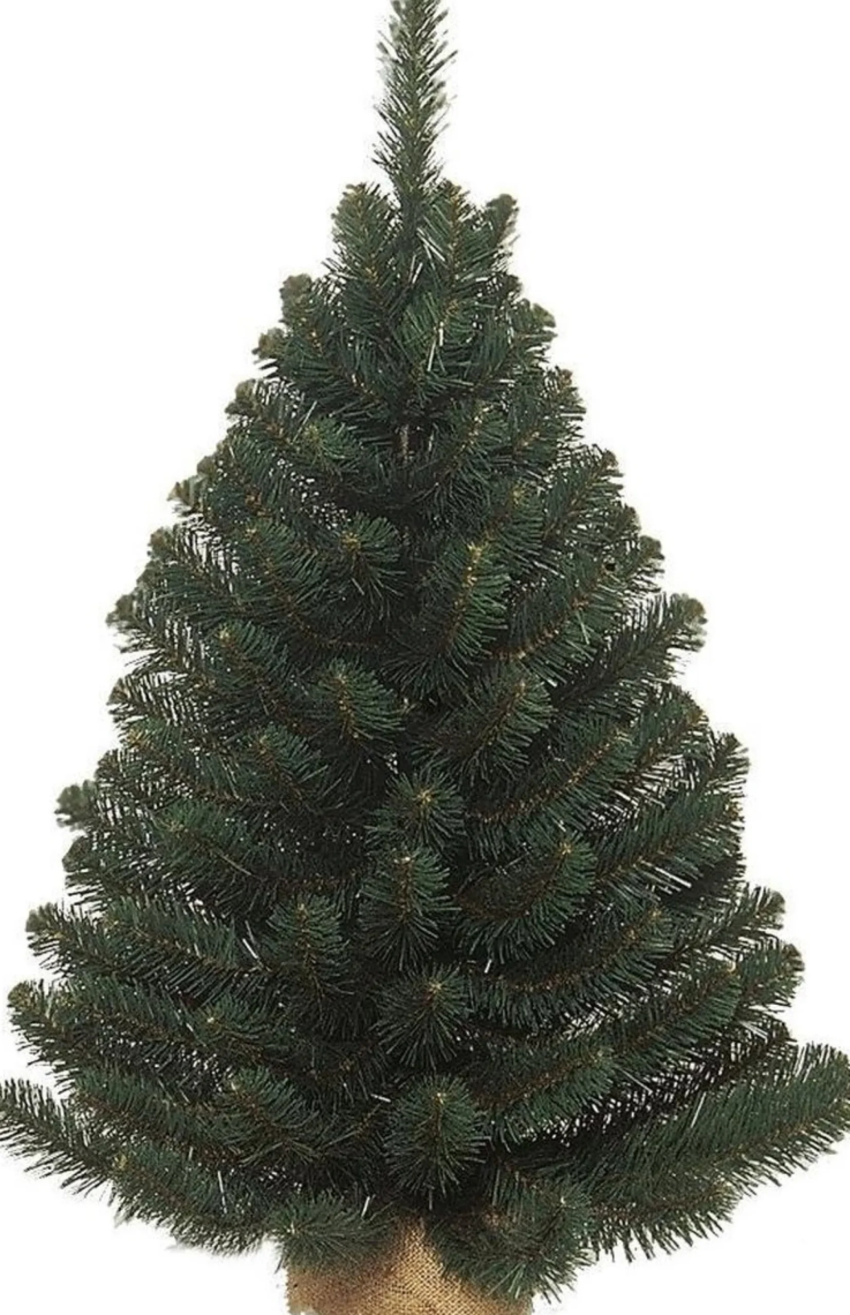 Triumph Tree Kunstkerstbomen^ Kunstkerstboom Met Jute Alpine Maat In Cm: 90 X 66 Groen - Groen