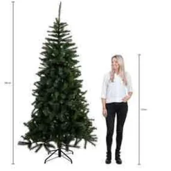 Triumph Tree Kunstkerstbomen^ Kunstkerstboom Tsuga Maat In Cm: 260 X 160 Groen - Groen