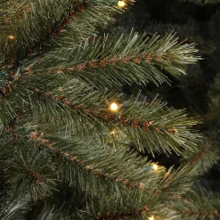 Triumph Tree Kunstkerstbomen^ Led Forest Frosted Kunstkerstboom - 215 X 140 - Newgrowth Blue - 304 Lampjes Warmwit Led