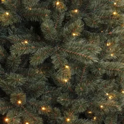Triumph Tree Kunstkerstbomen^ Led Forest Frosted Kunstkerstboom - 215 X 140 - Newgrowth Blue - 304 Lampjes Warmwit Led