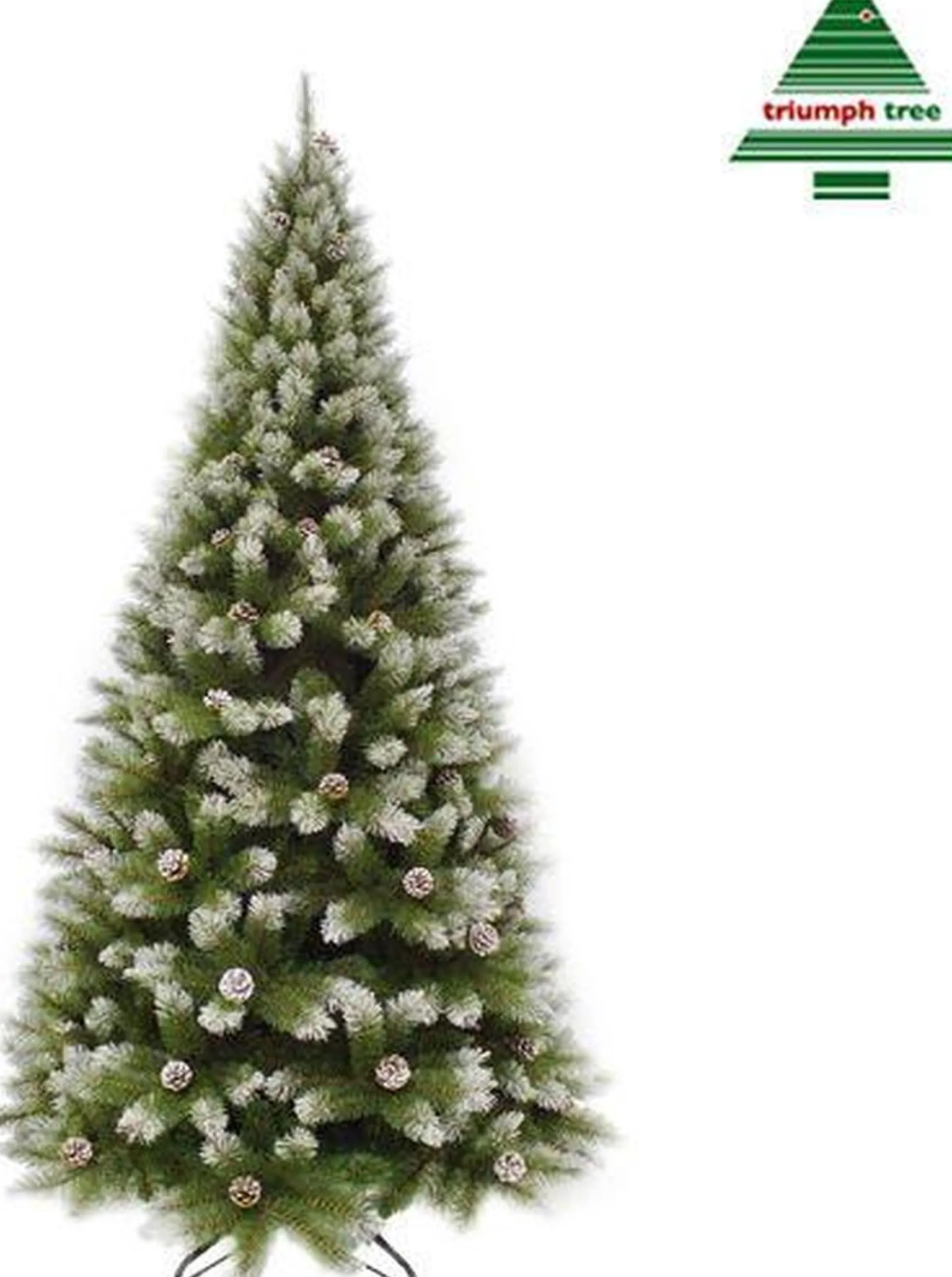 Triumph Tree Kunstkerstbomen^ Pittsburgh Kunstkerstboom - H230 X O125 Cm - Groen