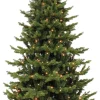 Triumph Tree Kunstkerstbomen^ Sherwood Deluxe Kunstkerstboom Met Led Verlichting - H120 X O94 Cm - Groen
