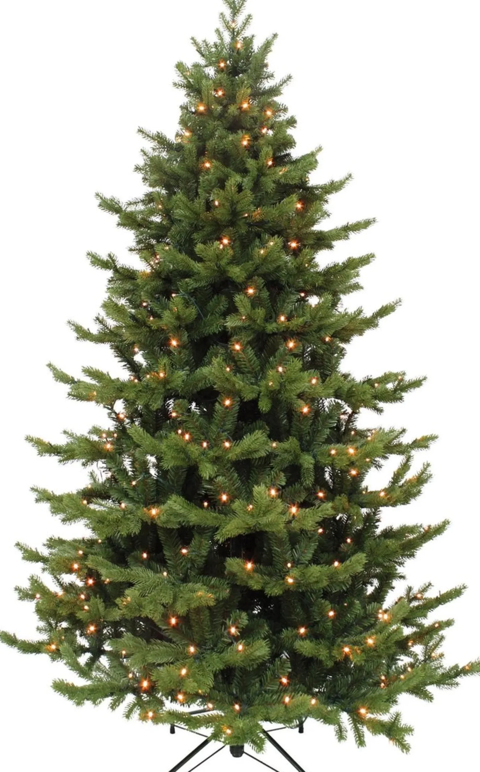 Triumph Tree Kunstkerstbomen^ Sherwood Deluxe Kunstkerstboom Met Led Verlichting - H120 X O94 Cm - Groen