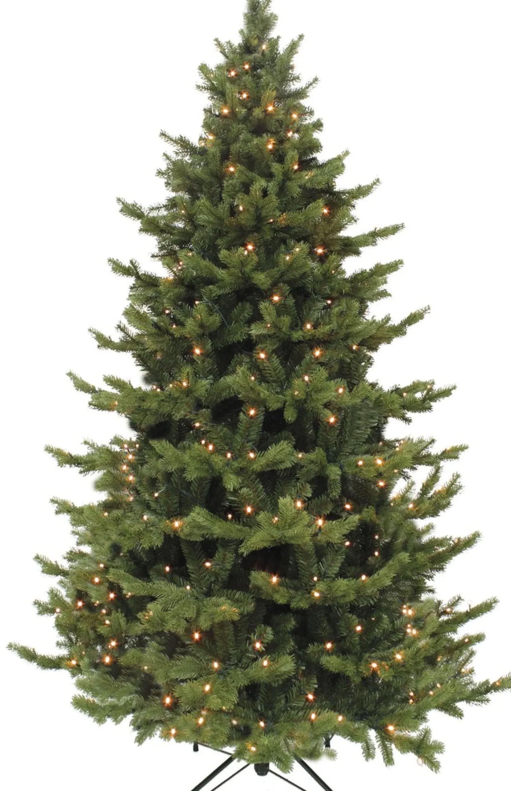 Triumph Tree Kunstkerstbomen^ Sherwood Deluxe Kunstkerstboom Met Led Verlichting - H120 X O94 Cm - Groen