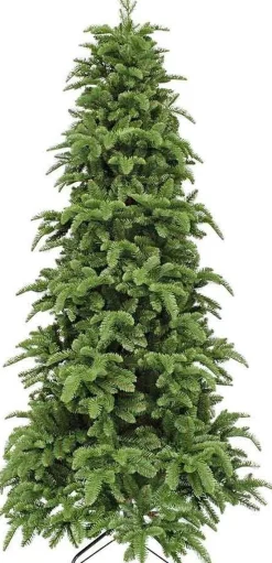Triumph Tree Kunstkerstbomen^ Smalle Kunstkerstboom Deluxe Abies Nordmann Maat In Cm: 185 X 114 Groen - Groen