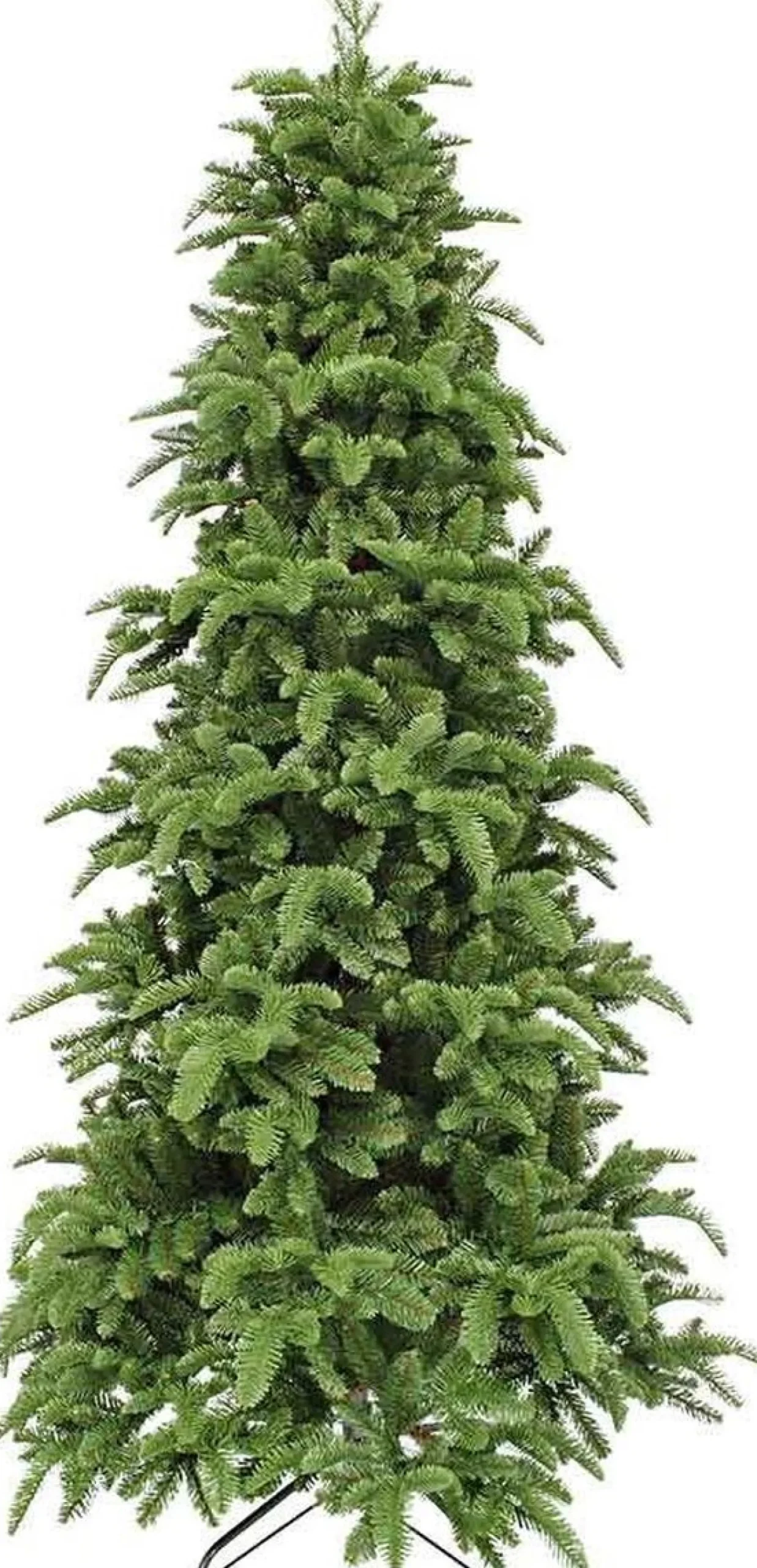 Triumph Tree Kunstkerstbomen^ Smalle Kunstkerstboom Deluxe Abies Nordmann Maat In Cm: 185 X 114 Groen - Groen
