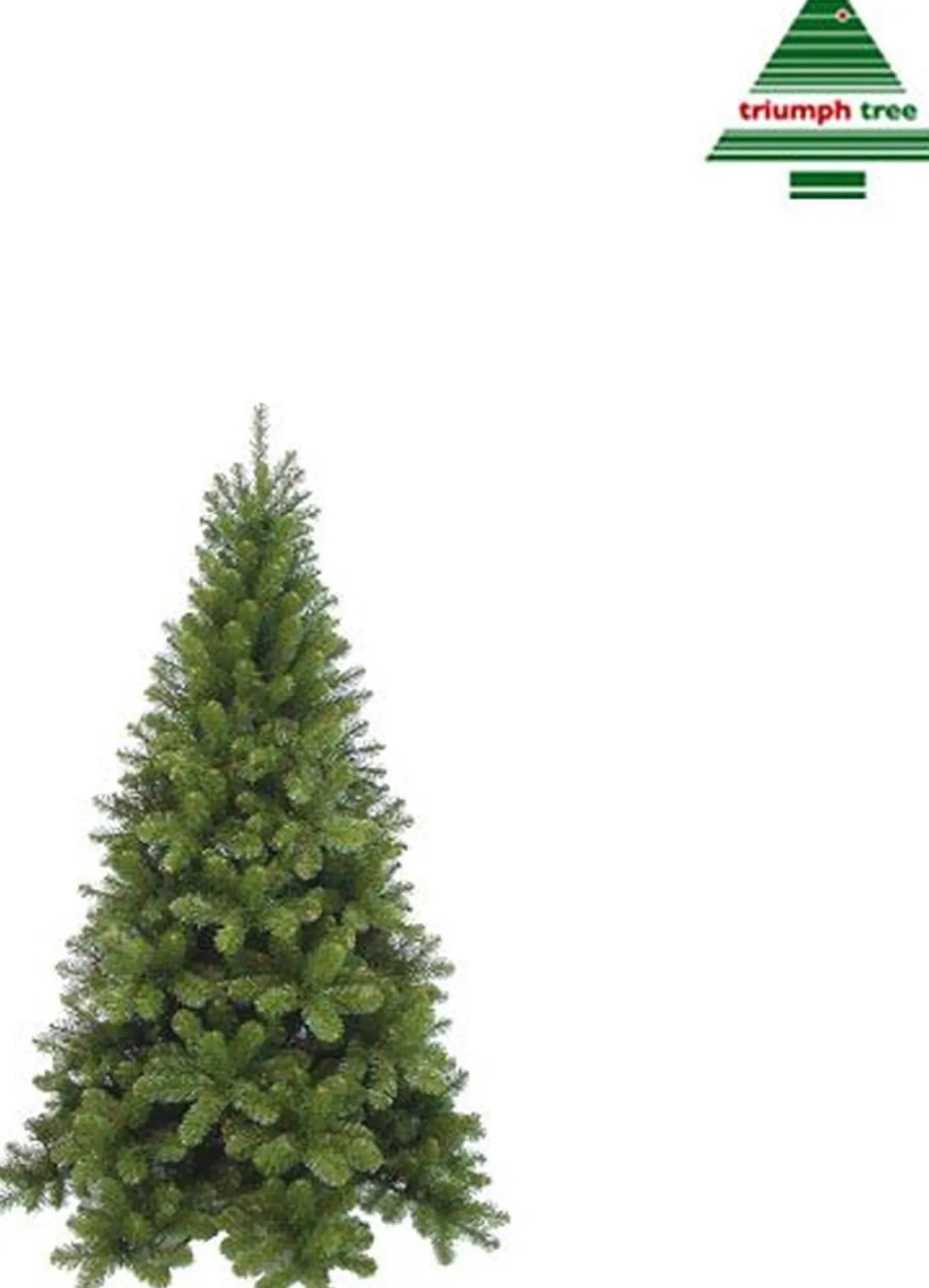 Triumph Tree Kunstkerstbomen^ Tuscan Kunstkerstboom - H120 X O81 Cm - Groen 120 Cm
