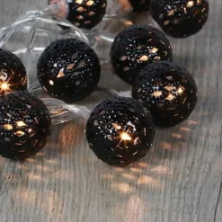 EDM Lichtslangen^Tuin Verlichting Led Zwarte Bollen