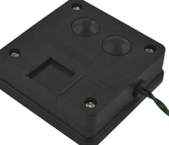 iso trade Lichtslangen^Tuinverlichting - Lichtslinger - Op Zonne- Energie - 6.70M - Multi Kleur - O2Cm - 50 Solar Color Led - Met 8 Standen - Ip65