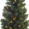 Everlands Kunstkerstbomen^Tweedekans Kunstboom/Kunst Kerstboom - 90 Cm - Met Verlichting