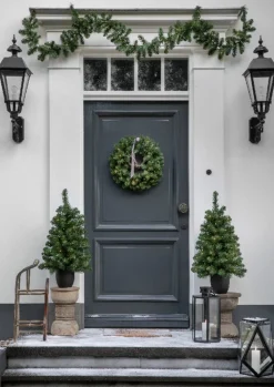 Everlands Kunstkerstbomen^Tweedekans Kunstboom/Kunst Kerstboom - 90 Cm - Met Verlichting