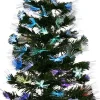 Arte r Kunstkerstbomen^Tweedekans Kunst Kerstboom - Fiber - Met Verlichting - H90 Cm