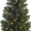 Everlands Kunstkerstbomen^Tweedekans Kunstkerstboom - Groen - Met Verlichting - 120 Cm