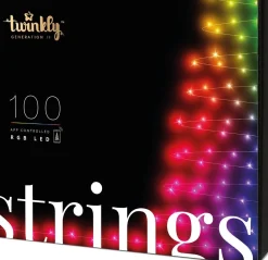Twinkly Lichtgordijnen^ Miniverlichting Met App 8 M Met 100 Led Lampen Multi