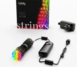 Twinkly Lichtgordijnen^ Miniverlichting Met App 8 M Met 100 Led Lampen Multi