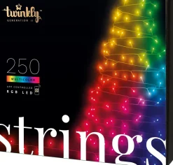 Twinkly Kerstlichtsnoeren^ Strings- Lichtsnoer - 40 Meter - Led Verlichting - 400Led Rgb - Dimbaar - Binnen & Buiten - Verbind Met Bluetooth Of Wifi - Werkt Met Homekit, Homey, Alexa, Google Home En Razer Chroma