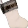 Unique Living | Cosy Christmas Sock White Clearance