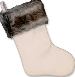 Unique Living | Cosy Christmas Sock White Clearance