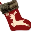 Unique Living | Rudolph Sock Red Clearance