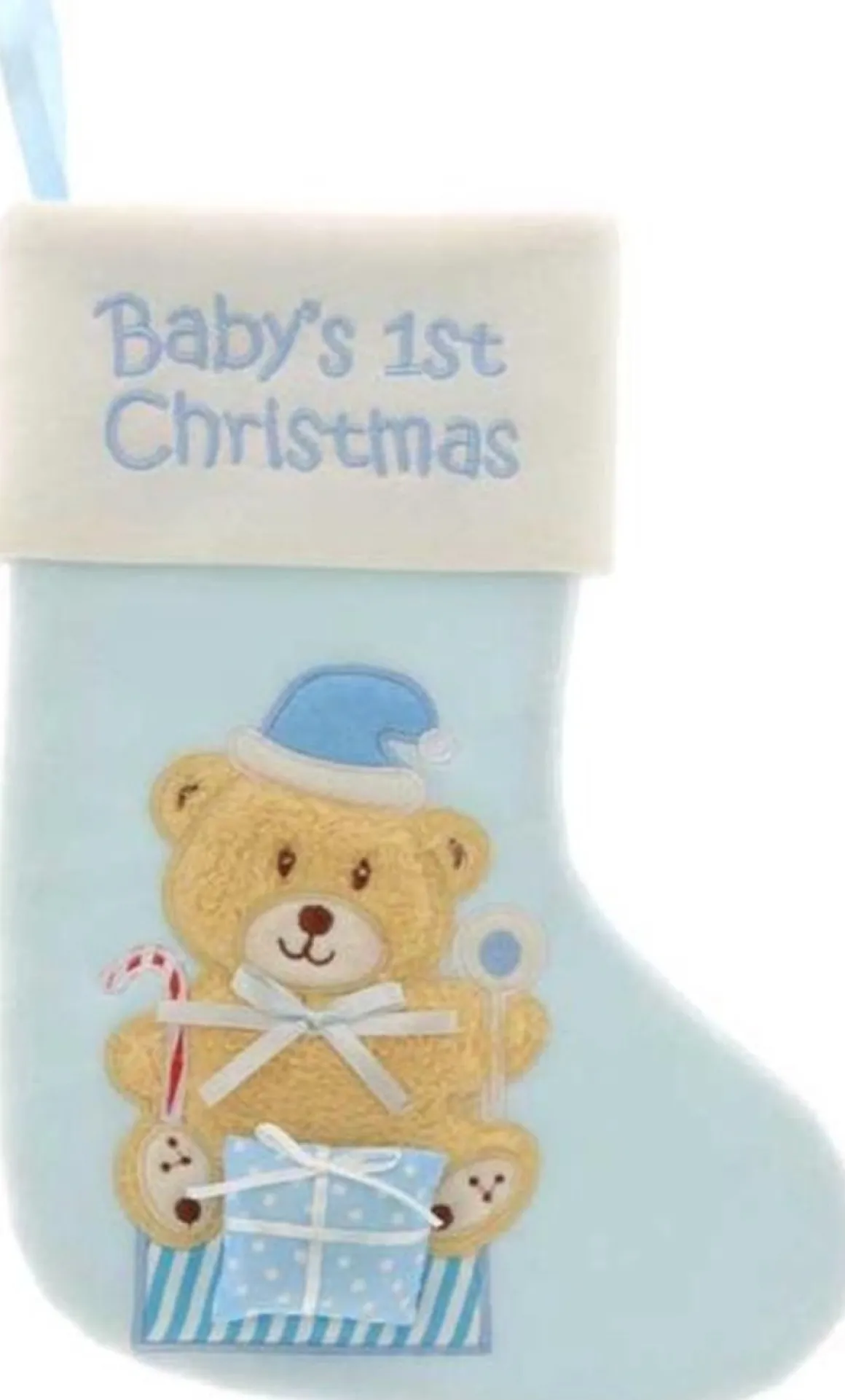 Unique Living | Stocking Baby Blue Best