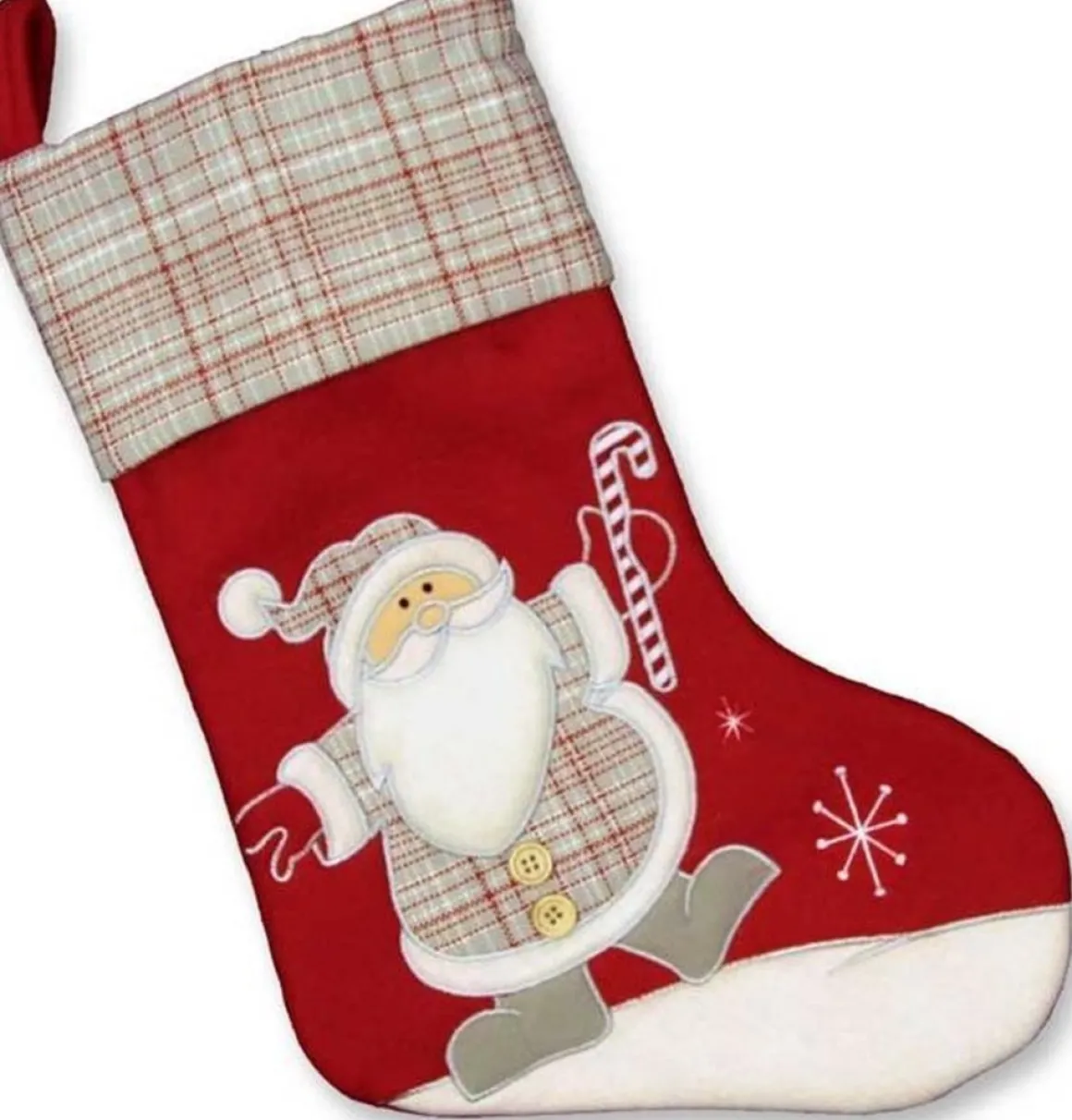 Unique Living | Tradition Sock Santa Cheap