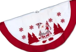Unique Living Kerstboomstandaarden^ - Treeskirt Winterland 90Cm O Santa - Kerstboomkleed