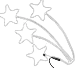 Nampook Verlichte Kerstfiguren^Vallende Sterren Lichtslang - 216 Lampjes - 6 Meter - 84 Cm