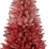 A Perfect Christmas Kunstkerstbomen^Vegas Red Pink Kunstkerstboom - 183 Cm - Roze/Rood - 729 Tips - Metalen Voet