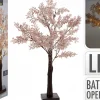 Ambiance Verlichte Kerstfiguren^Verlichte Kerstboom - Met 29 Led - Hoogte 60 Cm