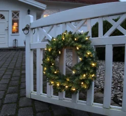 Star Trading Verlichte Kerstkrans