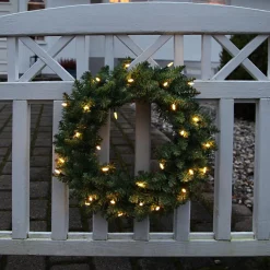 Star Trading Verlichte Kerstkrans