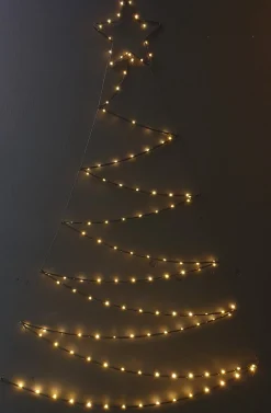 Nampook Verlichte Kerstfiguren^Verlichte Led Kerstboom - 125Led - 76X110Cm
