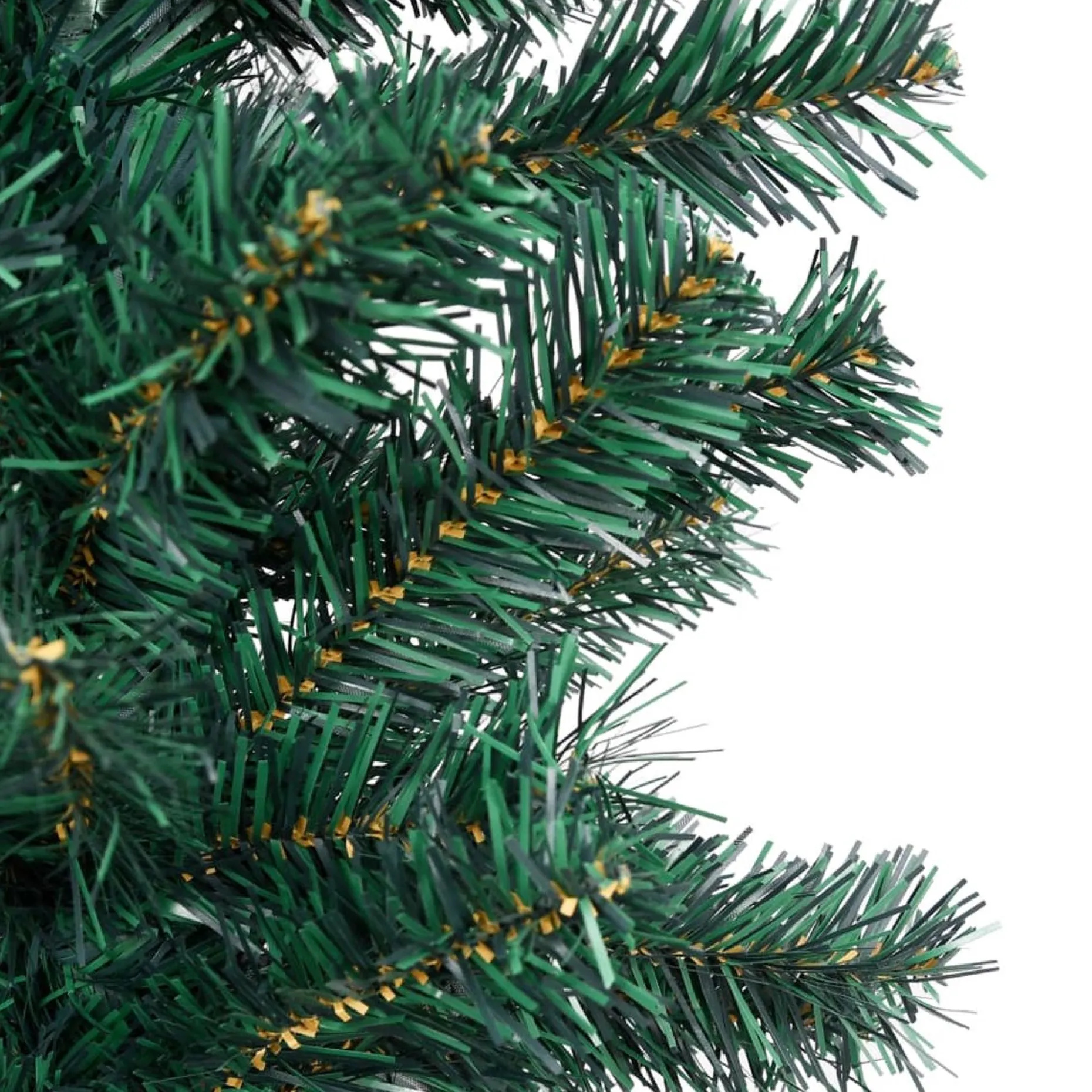 VidaLife Kunstkerstbomen^ Kunstkerstboom Met Standaard Smal 210 Cm Pvc Groen
