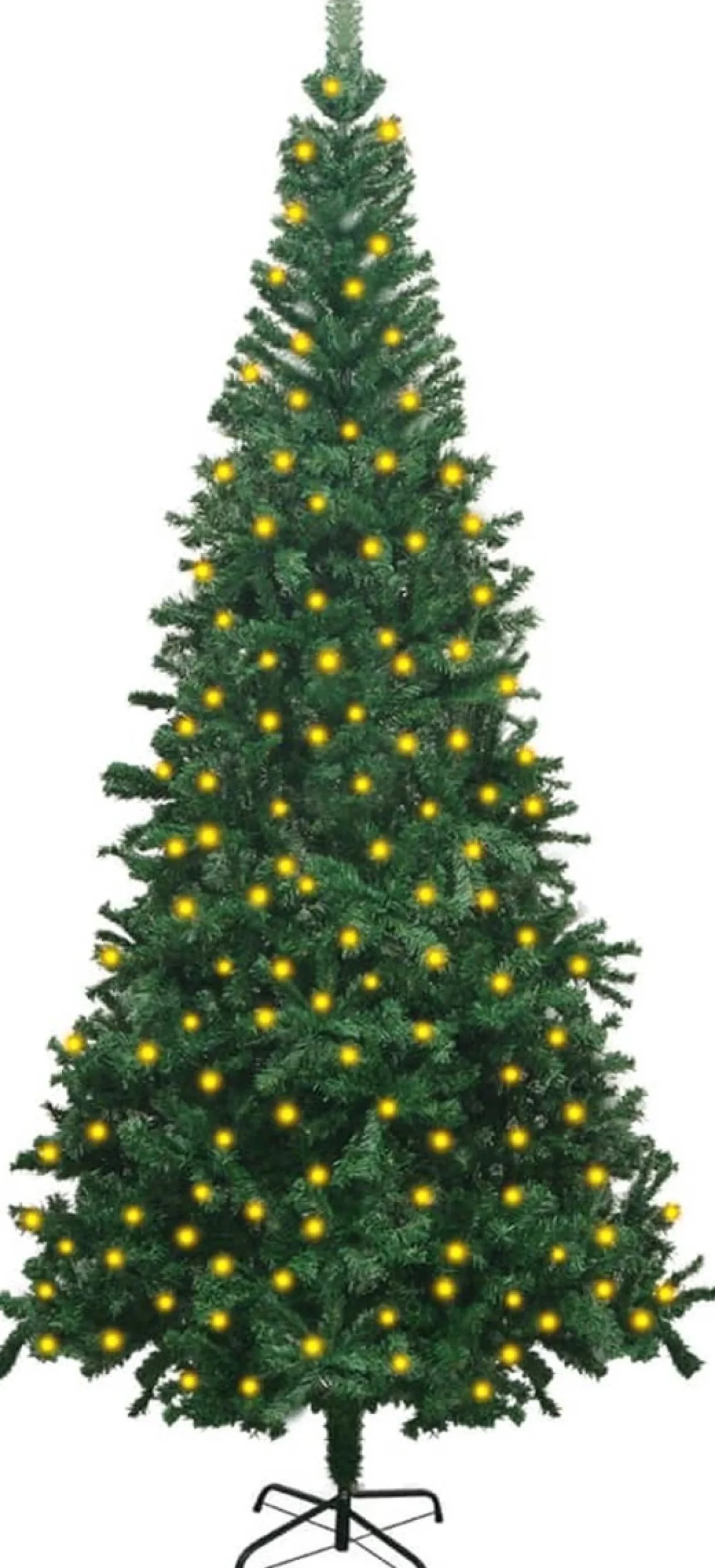 VidaLife Kunstkerstbomen^ Kunstkerstboom Met Led's L 240 Cm