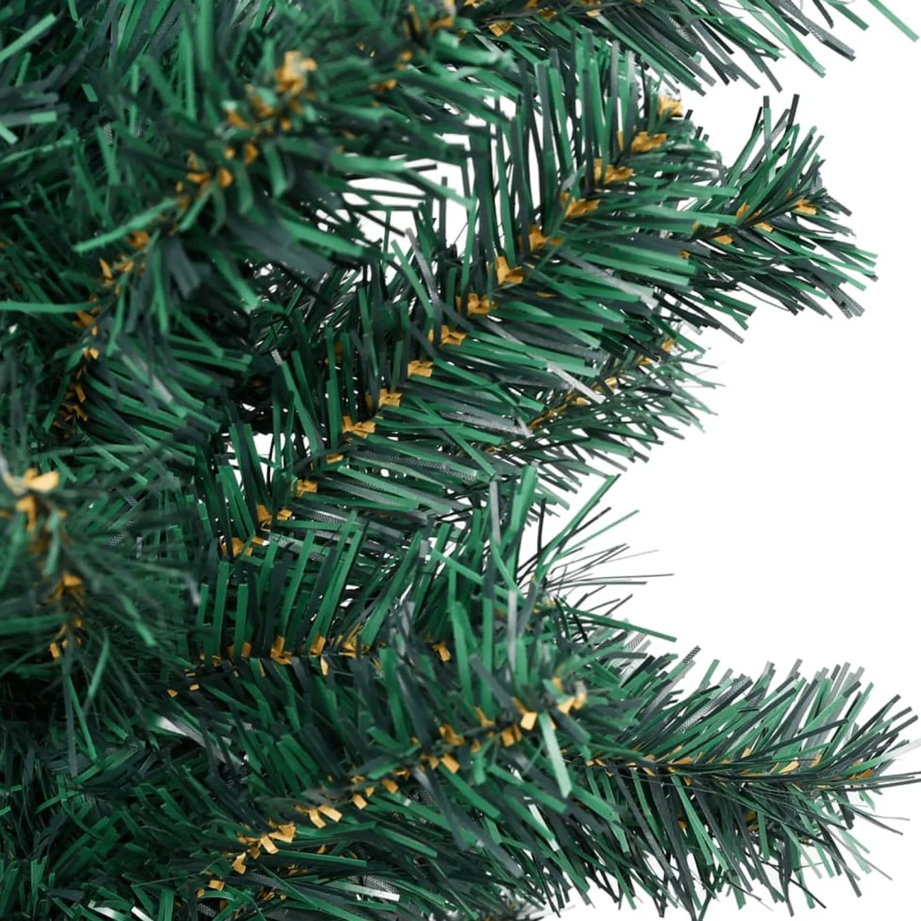 VidaLife Kunstkerstbomen^ Kunstkerstboom Met Standaard Smal 120 Cm Pvc Groen