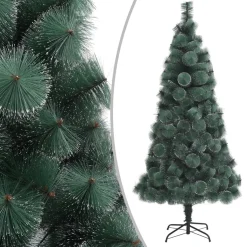 VidaLife Kunstkerstbomen^ Kunstkerstboom Met Led's En Standaard 240 Cm Pet Groen