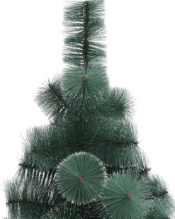 VidaLife Kunstkerstbomen^ Kunstkerstboom Met Led's En Standaard 240 Cm Pet Groen