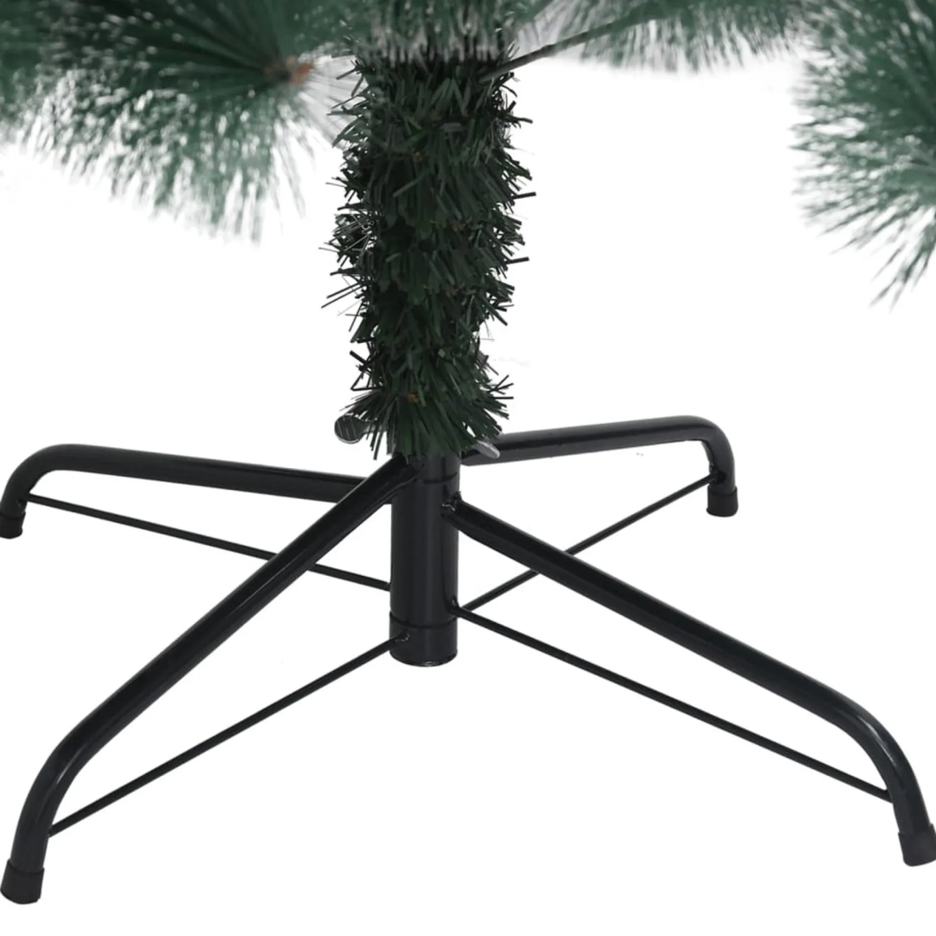 VidaLife Kunstkerstbomen^ Kunstkerstboom Met Led's En Standaard 240 Cm Pet Groen