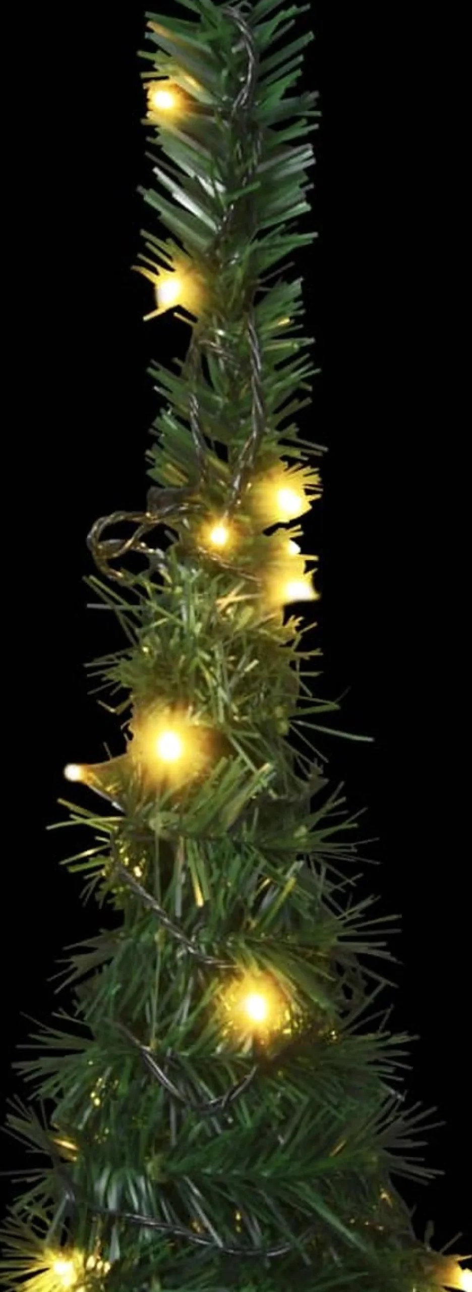 VidaLife Kunstkerstbomen^ Kunstkerstboom Met Led Pop-Up 150 Cm Groen