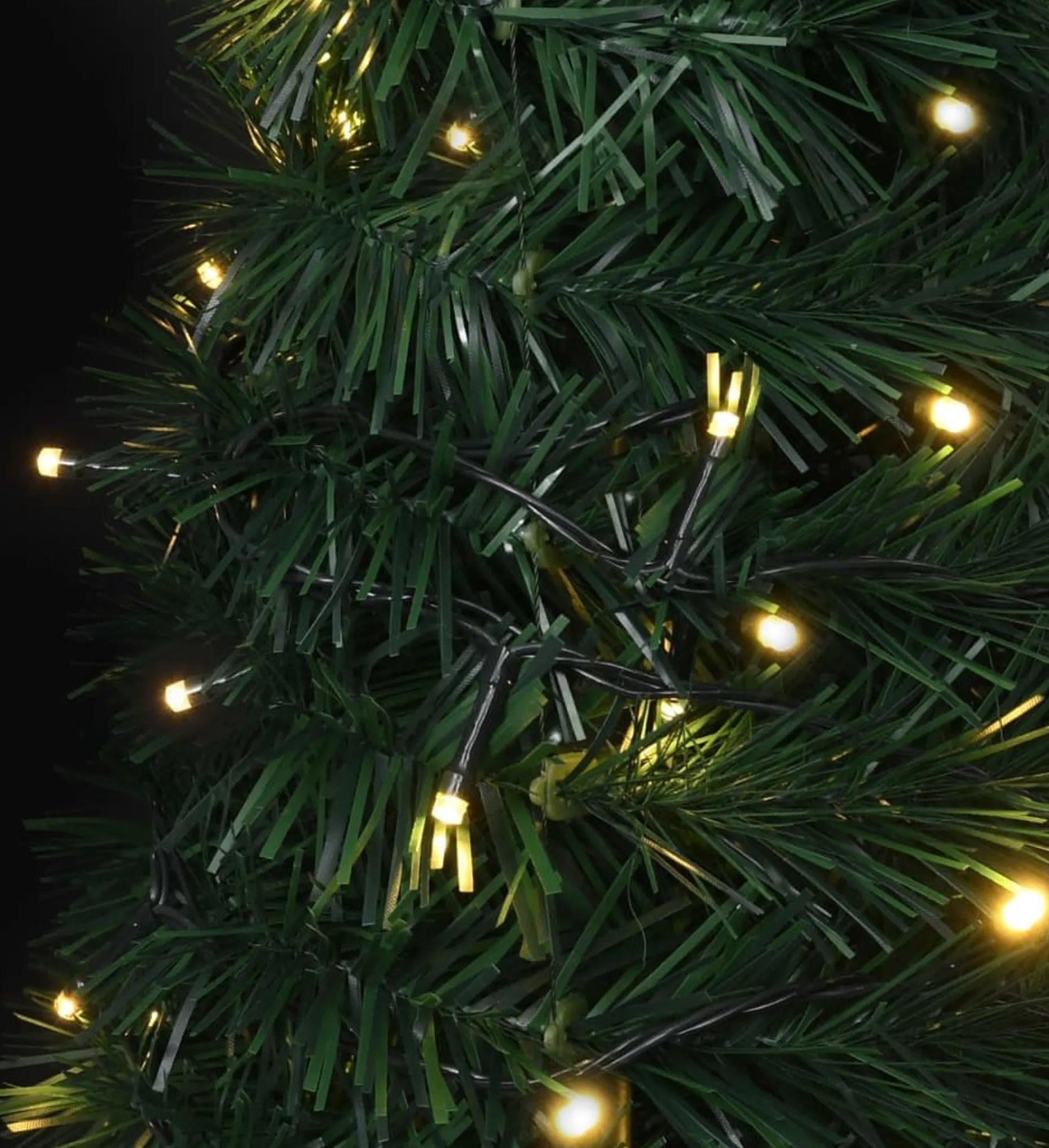 VidaLife Kunstkerstbomen^ Kunstkerstboom Met Led Pop-Up 150 Cm Groen