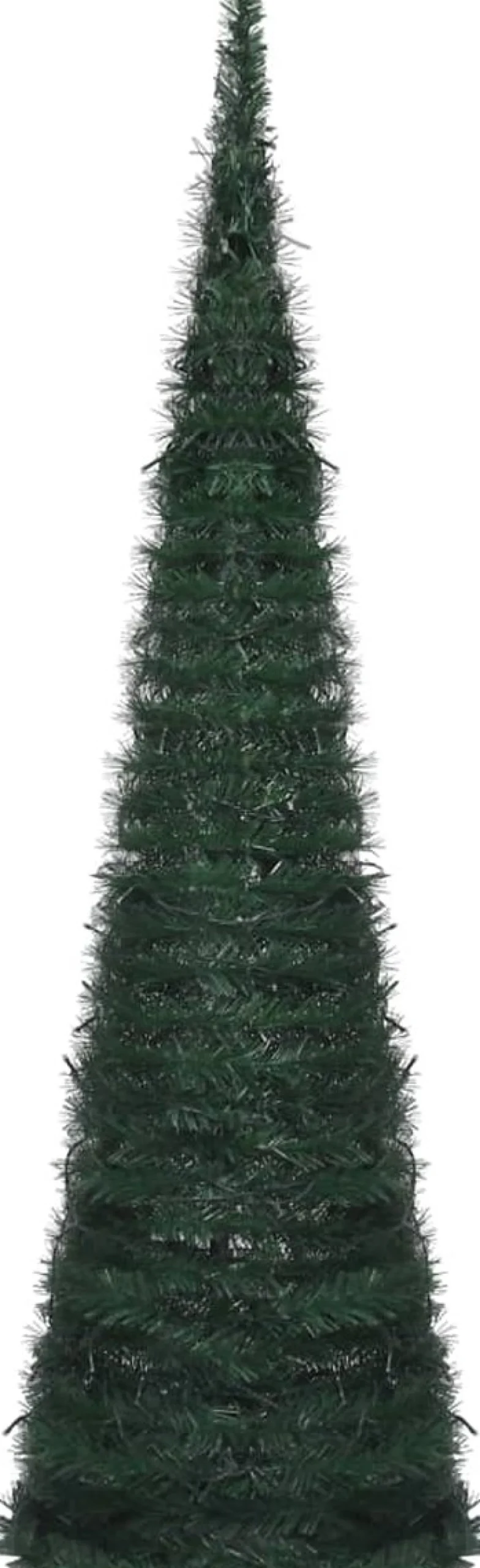 VidaLife Kunstkerstbomen^ Kunstkerstboom Met Led Pop-Up 150 Cm Groen