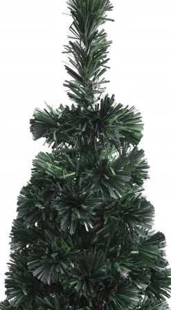 VidaLife Kunstkerstbomen^ Kunstkerstboom Met Standaard Smal 240 Cm Glasvezel