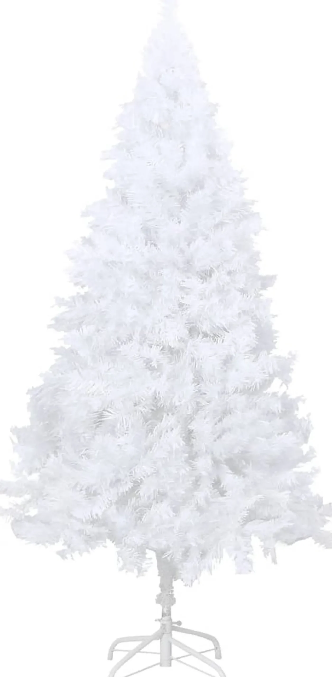 VidaLife Kunstkerstbomen^ Kunstkerstboom Met Led's En Dikke Takken 210 Cm Wit